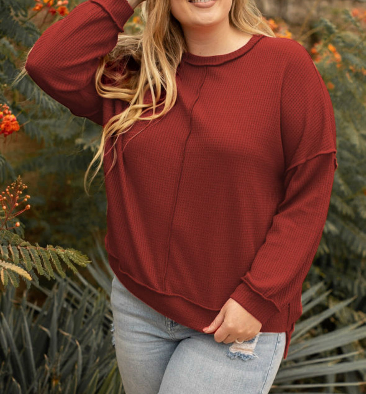 Rust sweater ES