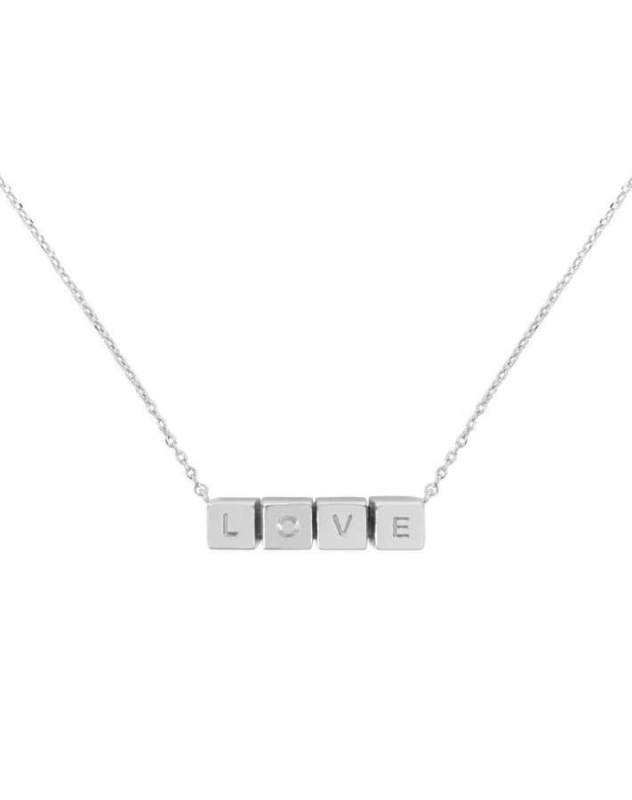 Love necklace silver