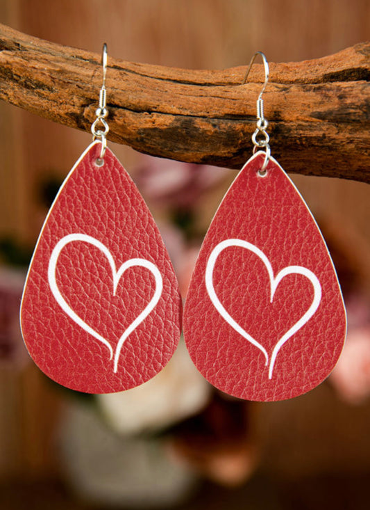 Valentine earrings