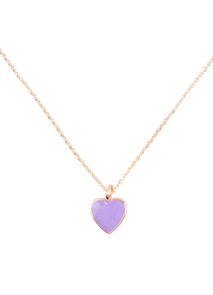 Purple Heart necklace