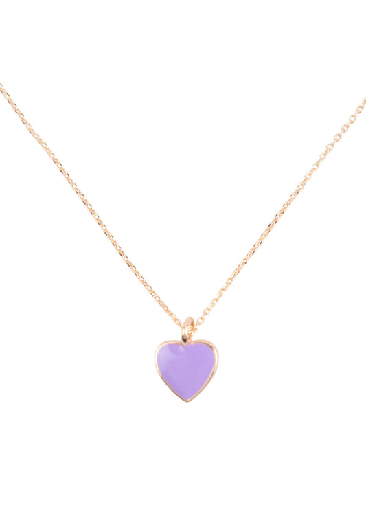 Purple Heart necklace