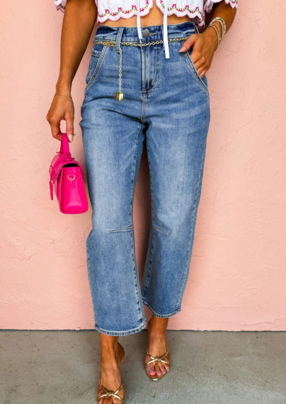Barrel jeans